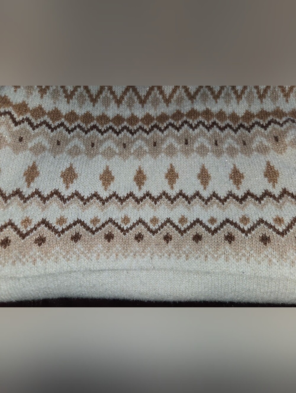 Girls Childrens Place Mommy And Me Fairisle Sweater Dress Size 14 - Picture 5 of 6